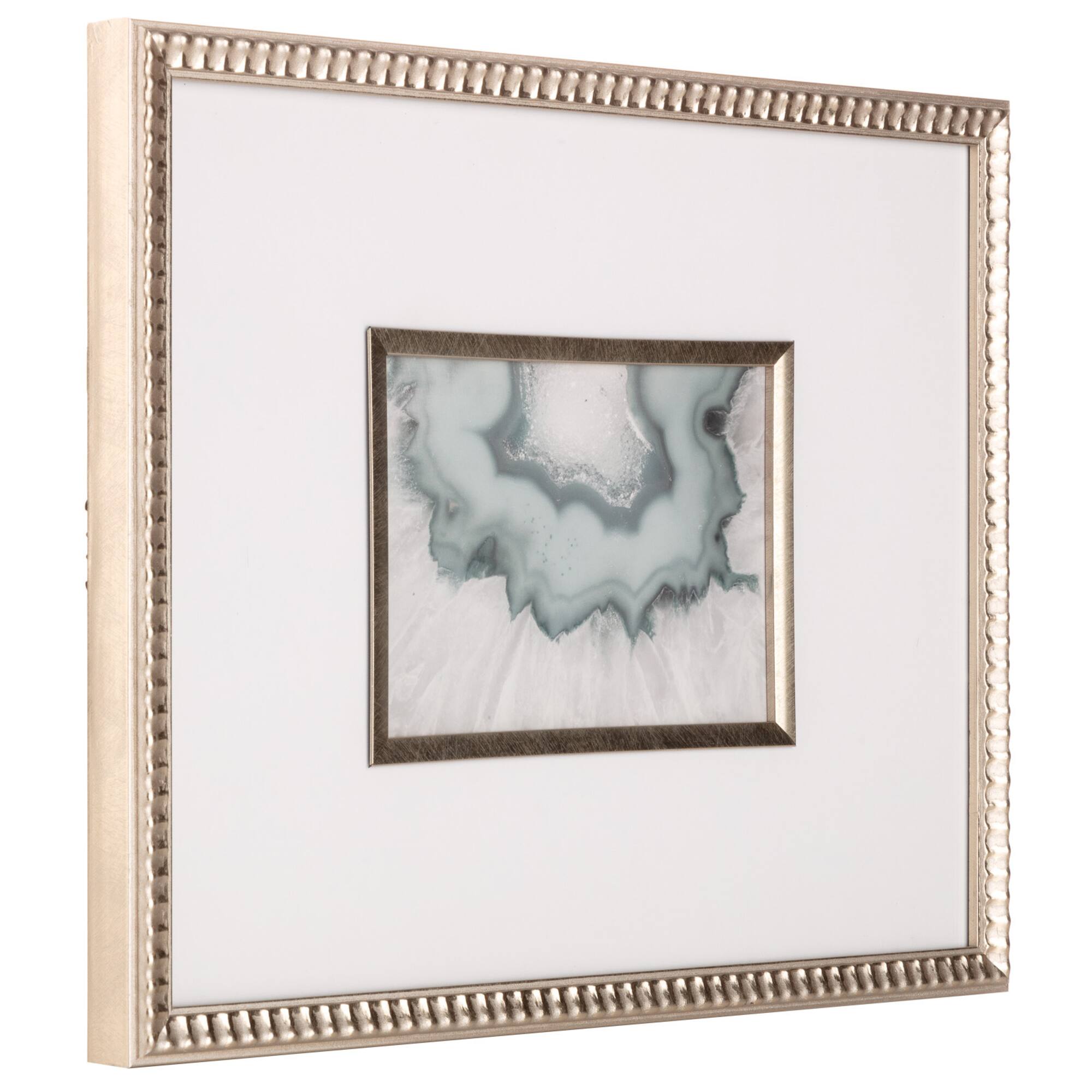 6 Pack: Metallic Gold Scalloped Frame with Mat